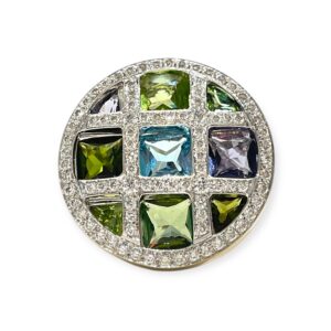 Diamond 0.89ct Ring in 18K White Gold
