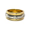 Diamond 0.30ct Ring in 18k Yellow and White Gold