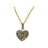 Diamond 0.10ct Pendant in 10K White Gold