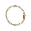19cm Diamond 0.10ct Bracelet in 9K Yellow Gold