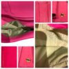 Fendi Embossed Leather Chain Wallet