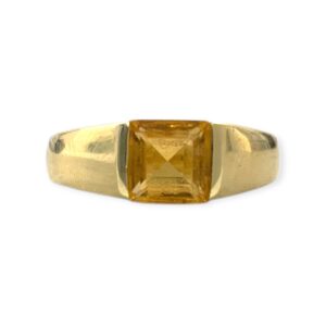 Quartz Ring In 9K Yellow Gold