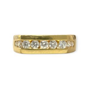 Diamond 1cts Ring In 18K Yellow Gold