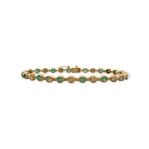 18.5cm Diamond 0.15cts Ring In 9K Yellow Gold