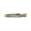 Diamond 0.1cts Ring In 10K White Gold