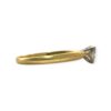 Diamond 0.4cts Ring In 18K Yellow Gold