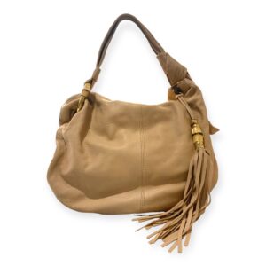 Gucci Techno Horsebit Hobo Leather Bag