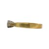 Diamond 0.2cts Ring In 18K Yellow Gold