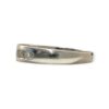 Diamond 0.1cts Ring In 18K White Gold