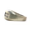 Quartz And Diamond 0.2cts Ring In 10K White Gold