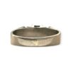 Quartz And Diamond 0.2cts Ring In 18K White Gold