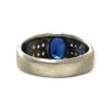 Quartz And Diamond 0.2cts Ring In 10K White Gold