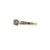 DIamond 0.20cts Ring in 10K White Gold