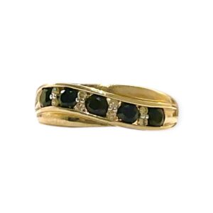 Diamond 0.05 cts Ring in 9K Yellow Gold