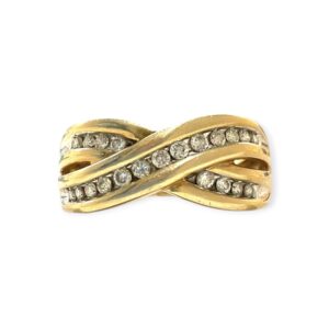 Diamond 0.50ct Ring in 9k Yellow Gold