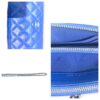 Chanel Quilted Lambskin Double Zip Chain Clutch