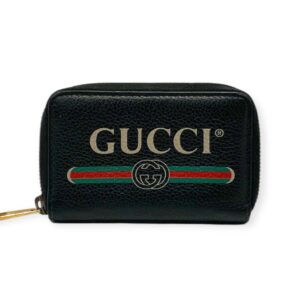 Gucci Printed Logo Coin Wallet