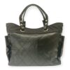 Chanel Biarritz Pocket Tote Quilted Coated Canvas Bag
