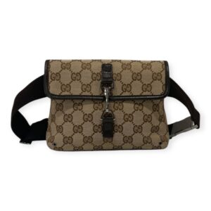 Gucci GG Jackie Belt Canvas Bag