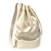 Lowe Anton White Leather Backpack