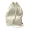 Lowe Anton White Leather Backpack