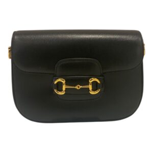 Gucci Horsebit 1955 Medium Shoulder Bag in Calf Leather