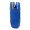 Chanel Quilted Lambskin Double Zip Chain Clutch