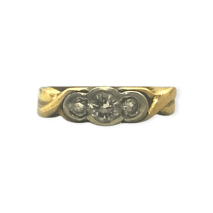 Diamond 0.50cts Ring in 18K Yellow Gold