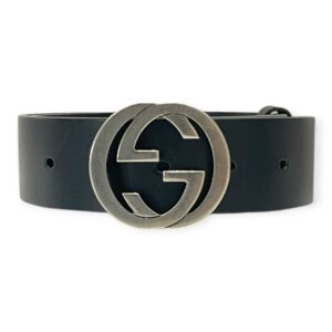 Gucci Interlocking G Leather Belt 