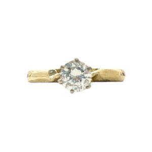 Diamond 0.30ct Ring in 18k Yellow Gold