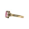Quartz Ring In 10k Yellow Gold