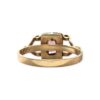Quartz Ring In 10k Yellow Gold