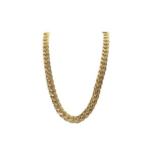 43cm Necklace in 9k Yellow Gold
