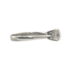 Diamond 0.6cts Ring In 18K White Gold
