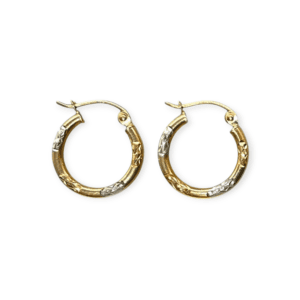 Earrings in 9K Yellow Gold