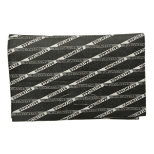 Balenciaga Leather Plastic Bag Shopper Clutch