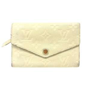 Louis Vuitton Sarah Citrine Monogram Epreneinte Leather Card Holder