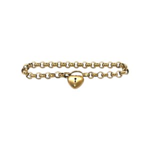 23cm Belcher Bracelet in 9K Yellow Gold