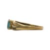 Topaz & Diamond 0.05 cts Ring in 9K Yellow Gold