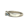Diamond 0.3cts Trio Ring In 18K White Gold