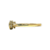 Diamond 0.67cts Ring In 9K Yellow Gold