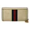 Gucci Leather Ophidia Web Long Wallet