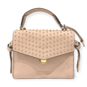 Michael Kors Bristol Leather Studded Bag