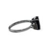 Diamond And Sapphire 0.28CTS Ring in 14K White Gold
