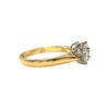 Diamond 1.32ct Ring In 18K Yellow Gold