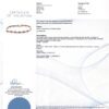 Diamond 0.10cts & Ruby Bracelet in 9K Yellow Gold