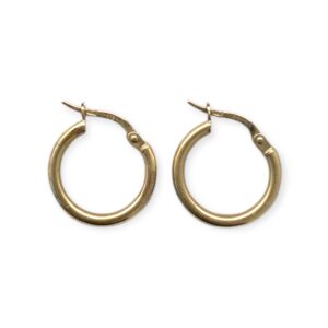 Hoop Earrings in 9K Yellow Gold