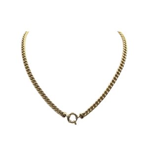 43cm Necklace in 9K Yellow Gold
