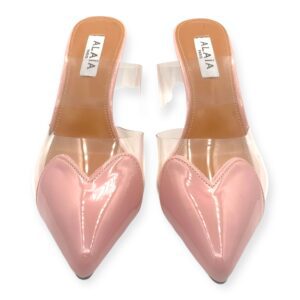 Alaïa Le Cœur Blush Pink Heels