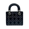 Christian Dior Crystal Embellished Mini Lady Silk Bag